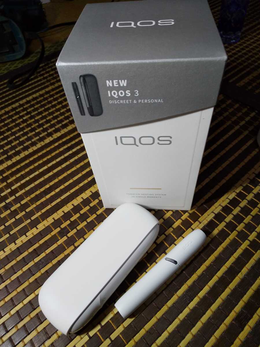 人気セール，100%新品 アイコス3 ウォームホワイト IQOS3(喫煙グッズ)｜売買されたオークション情報、yahooの商品情報をアーカイブ公開 - オークファン その他