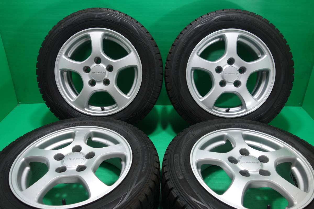 D402-18 送料無料 185/65R15 スタッドレス 4本セット WM01 8分山 