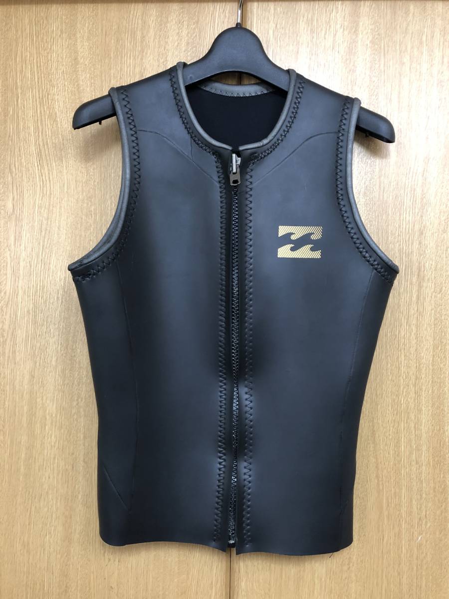  クラシックスタイル Billabong フロントジッパーメンズ用2ｍｍラバーベスト ビラボン レトロ(MLサイズ)｜売買されたオークション情報、yahooの商品情報をアーカイブ公開 - オークファン ウエットスーツ