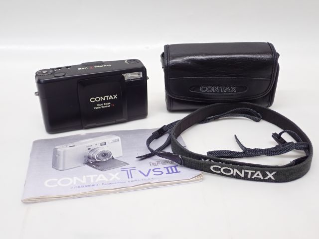 CONTAX コンタックス 高級コンパクトフィルムカメラ TVS III/Vario