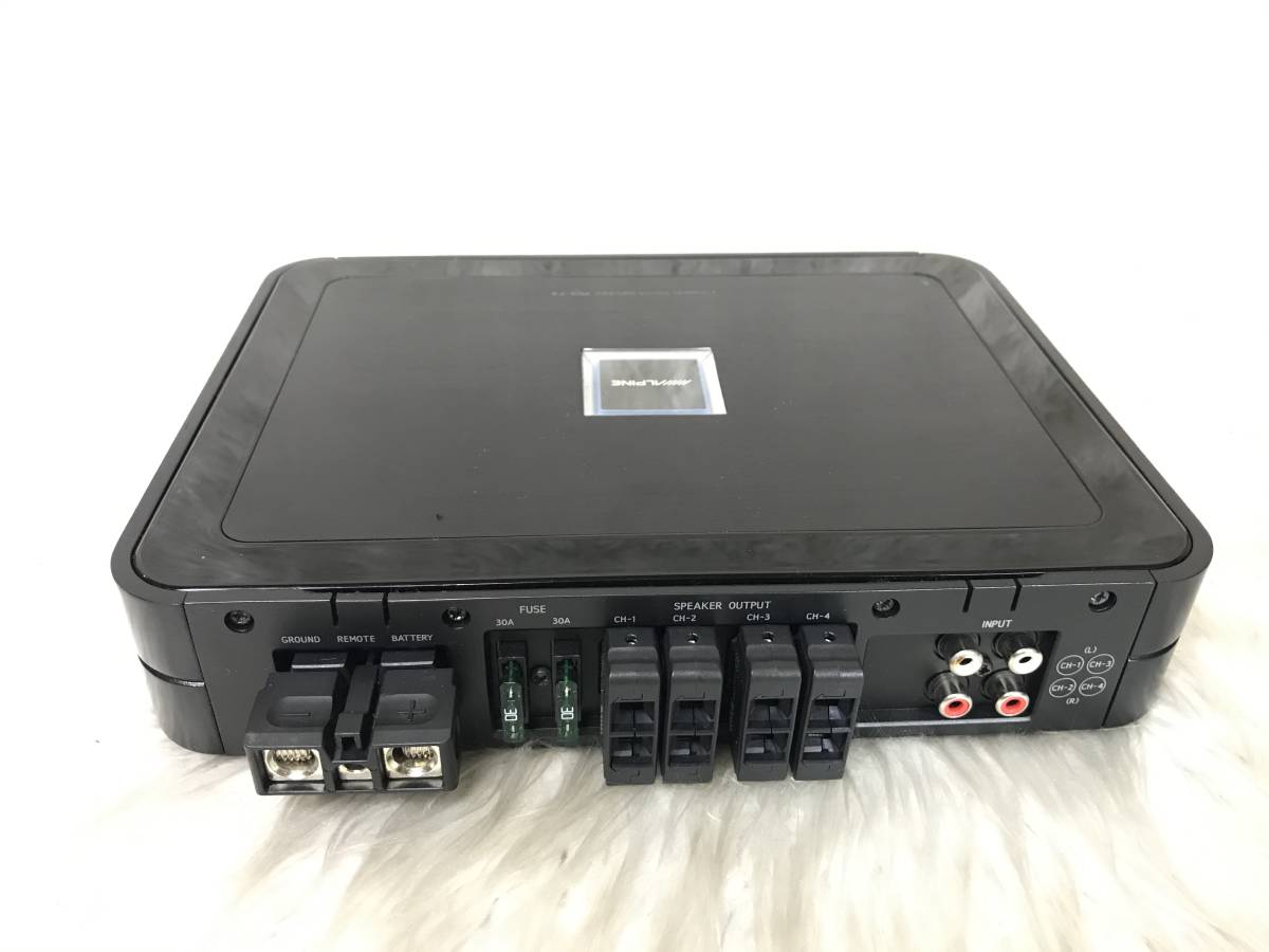 VGP受賞！ ALPINE/アルパイン 高音質4chデジタルアンプ「PDX-F4」 圧倒