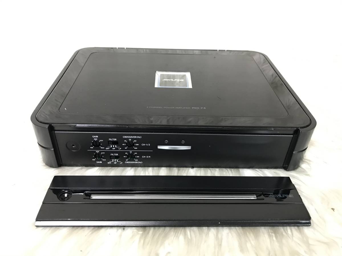 VGP受賞！ ALPINE/アルパイン 高音質4chデジタルアンプ「PDX-F4」 圧倒