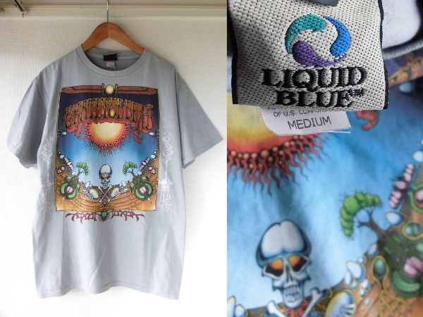 BLUE GRATEFUL DEAD LIQUID リキッドブルー 古着 90年代 グレイトフル