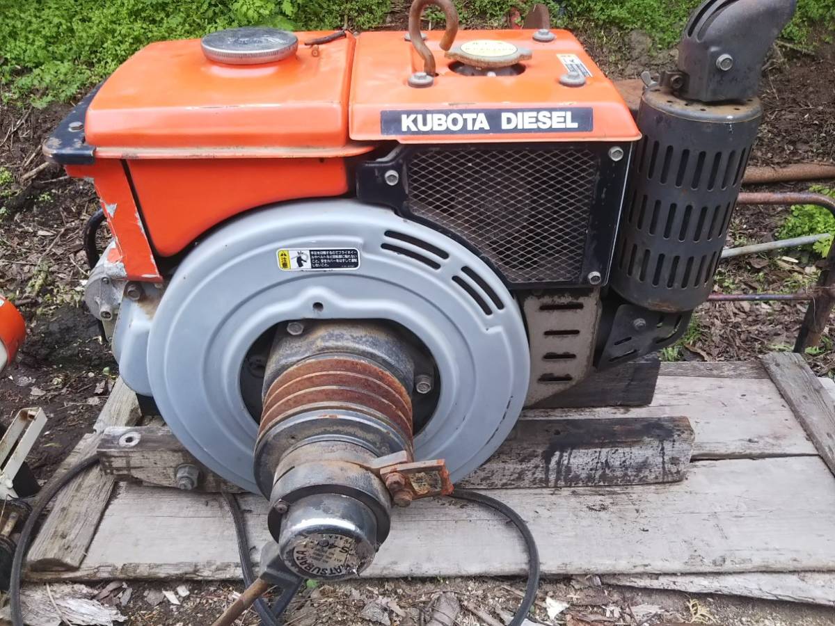 Yahoo!オークション EA8-NB | セル付きディーゼルエンジン kubota 