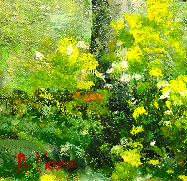 油彩画 | 額縁・絵画の平和堂 【GLC】生田明 「八ヶ岳」 油彩6号 S.A.G会員