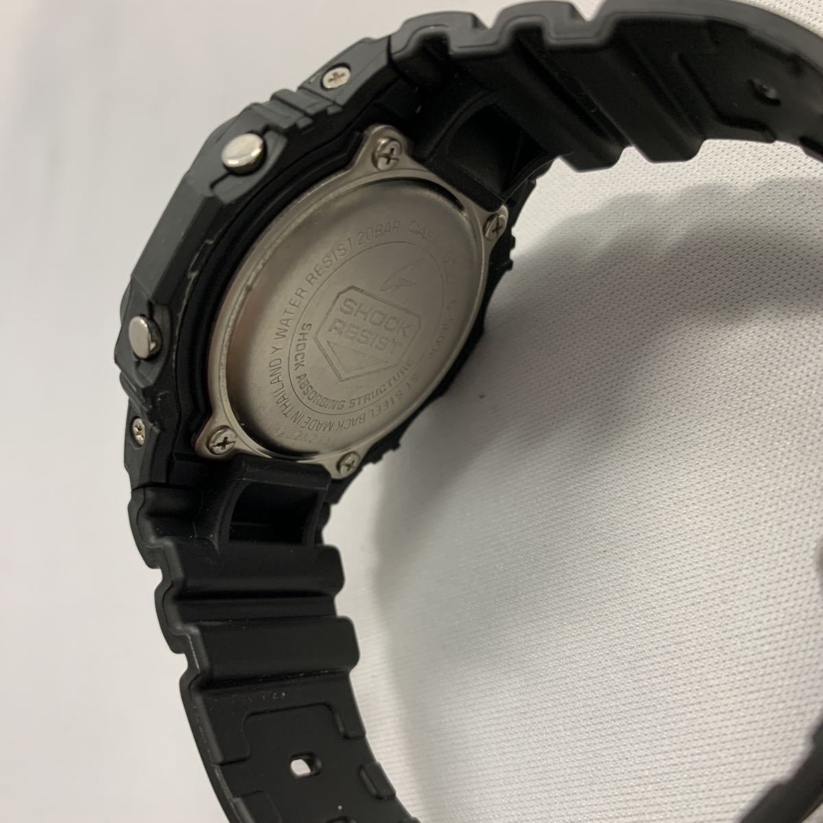 中古品】[カシオ] 腕時計 ジーショック ソーラー G-5600E-1JF ブラック