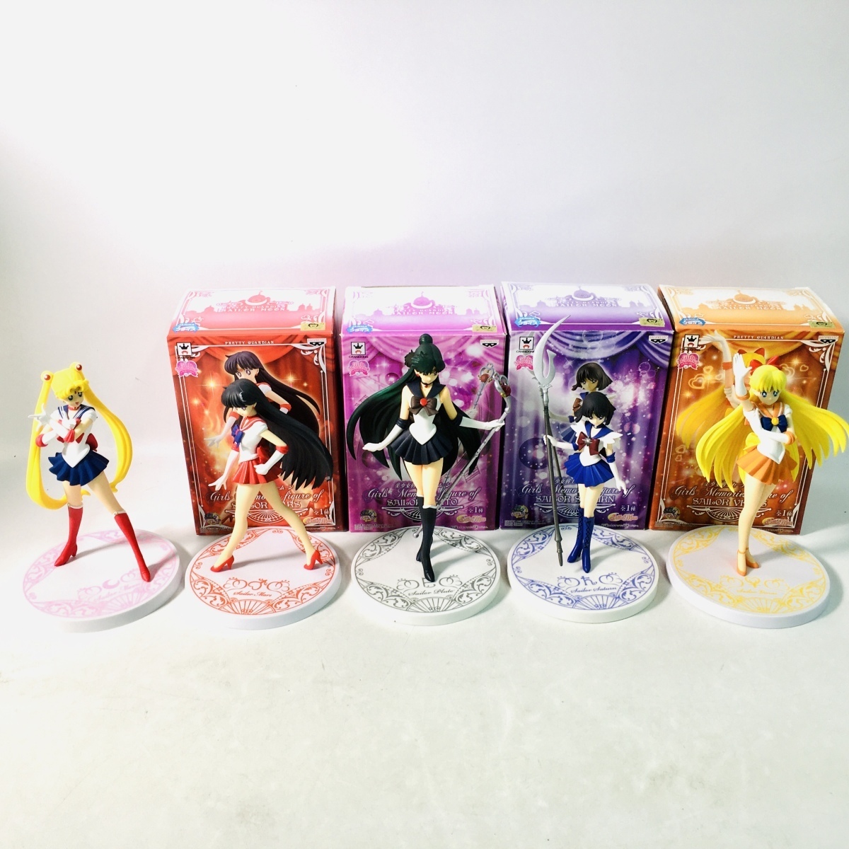 低価，限定SALE 品 セーラームーン Girls Memories 一生女の子宣言 マーズ ヴィーナス サターン プルート 5種(美少女戦士セーラームーン)｜売買されたオークション情報、yahooの商品情報をアーカイブ公開 - オー 美少女戦士セーラームーン