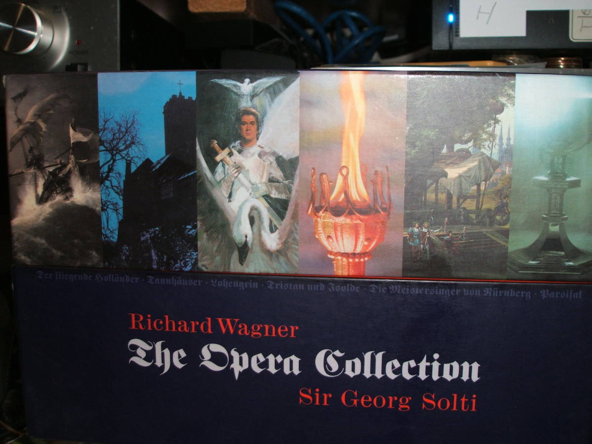 21CD ショルティ・ワーグナー・オペラ・コレクション中古 Solti