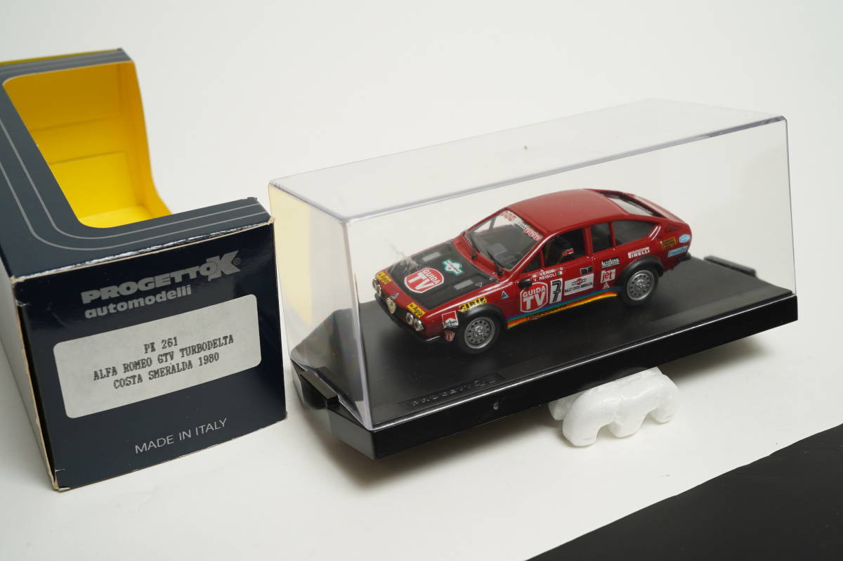 ミニカー Progetto K Alfa Romeo GTV Turbodelta GTV アルファロメオ