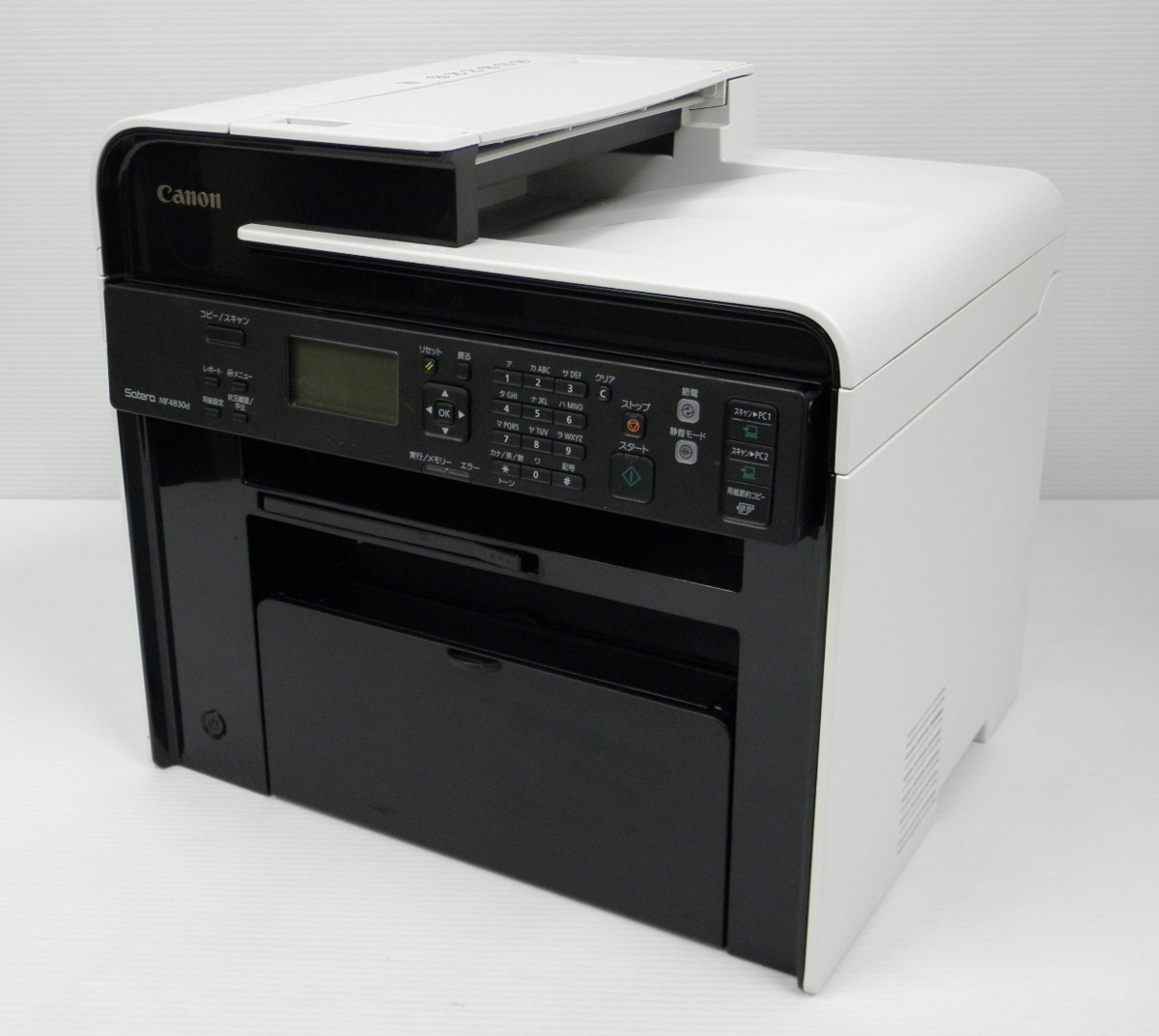 Canon A4モノクロレーザー複合機 MF4830d 総印刷6485枚 ADF実装 自動