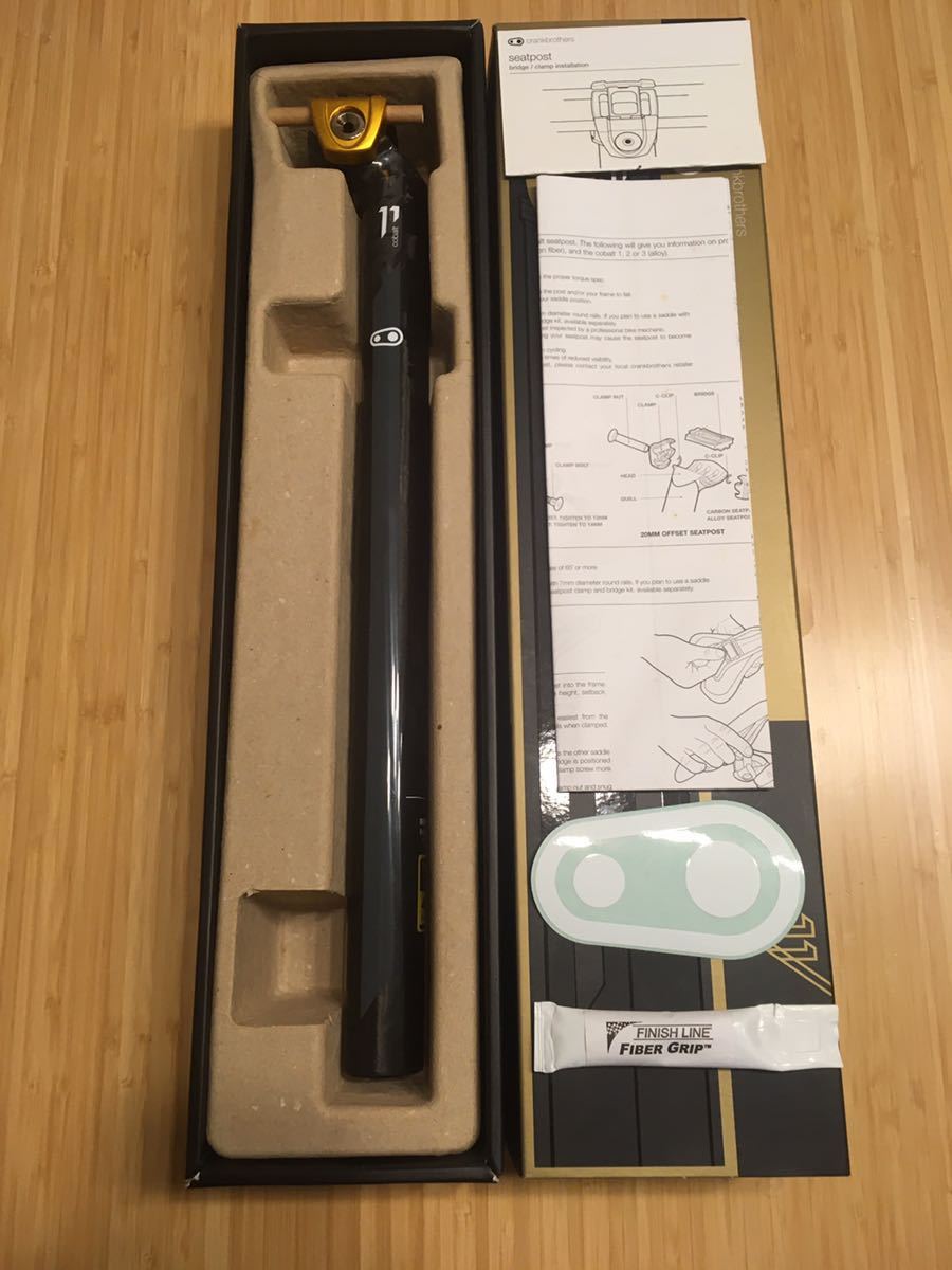 新品，本物保証 早い者勝ち Crank Brothers Cobalt 11 シートポスト 30.9 SB20(シートポスト)｜売買されたオークション情報、yahooの商品情報をアーカイブ公開 - オークファン その他