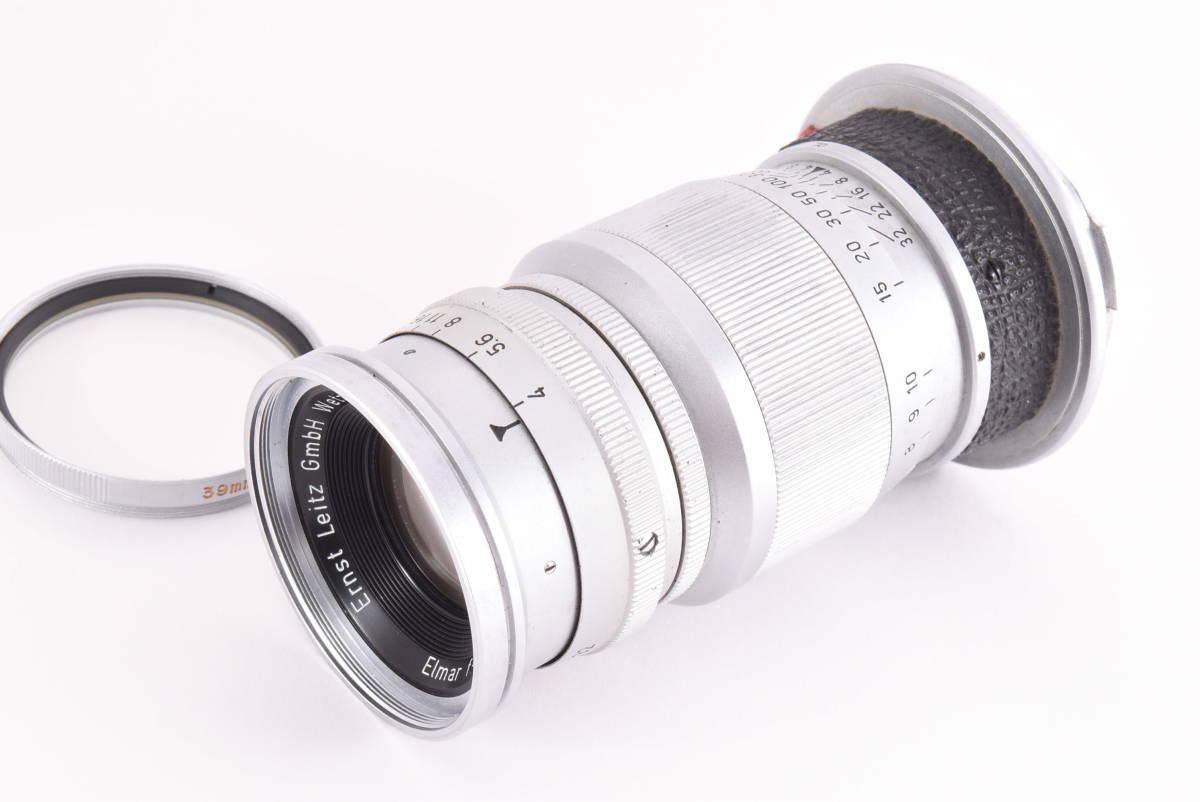 Elamar 9cmF4 エルマー　ライカ Elmar 9cm 90mm F4 ライカ Leica Wetzlar Ernst Leitz GmbH 沈胴 M
