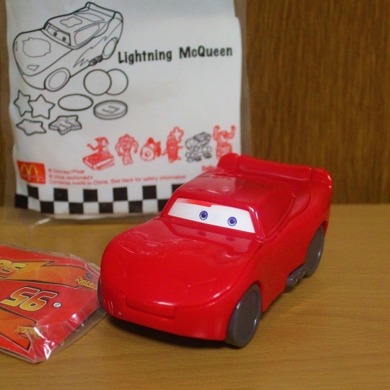 マクドナルド カーズ マックイーン 2006年 ハッピーセット ミールトイ