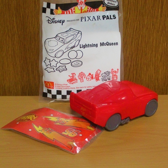 マクドナルド カーズ マックイーン 2006年 ハッピーセット ミールトイ