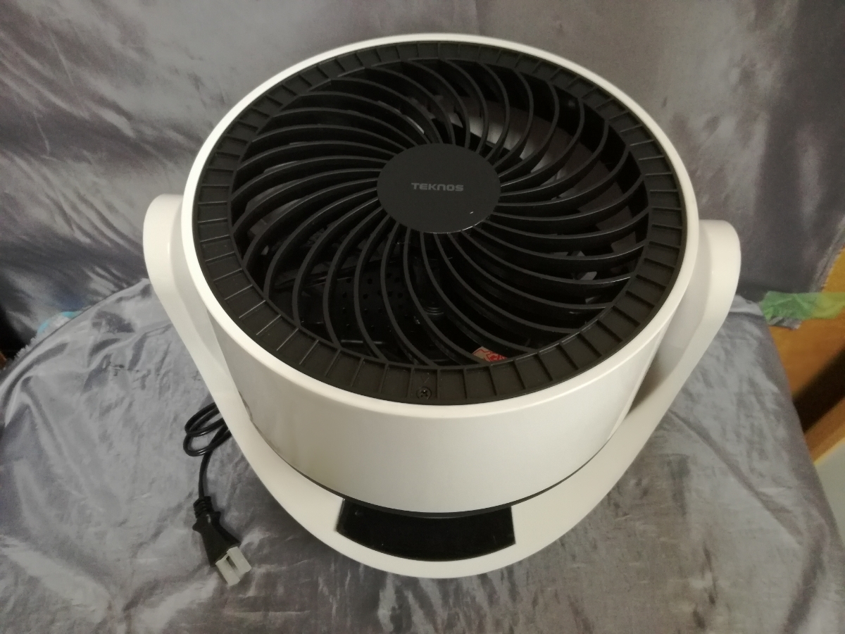 J258 美品中古 送料無料 TEKNOS DCサーキュレーター 18cm羽根 DC