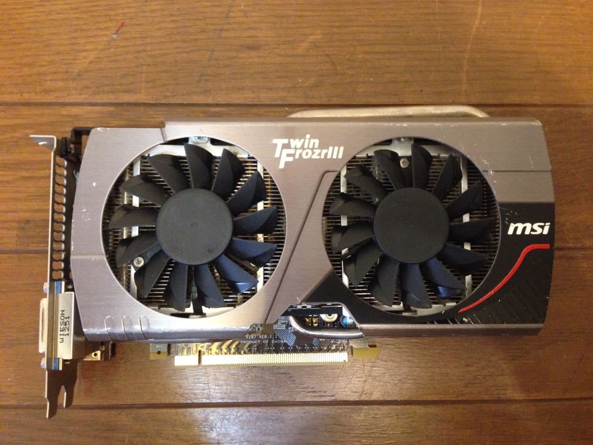 専門 店 クロノス MSI グラフィックボード N660GTX Twin Frozr III 2GB