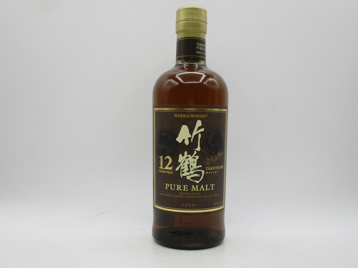NIKKA WHISKY ニッカ ウイスキー 竹鶴 12年 ピュアモルト 700ml 未開封