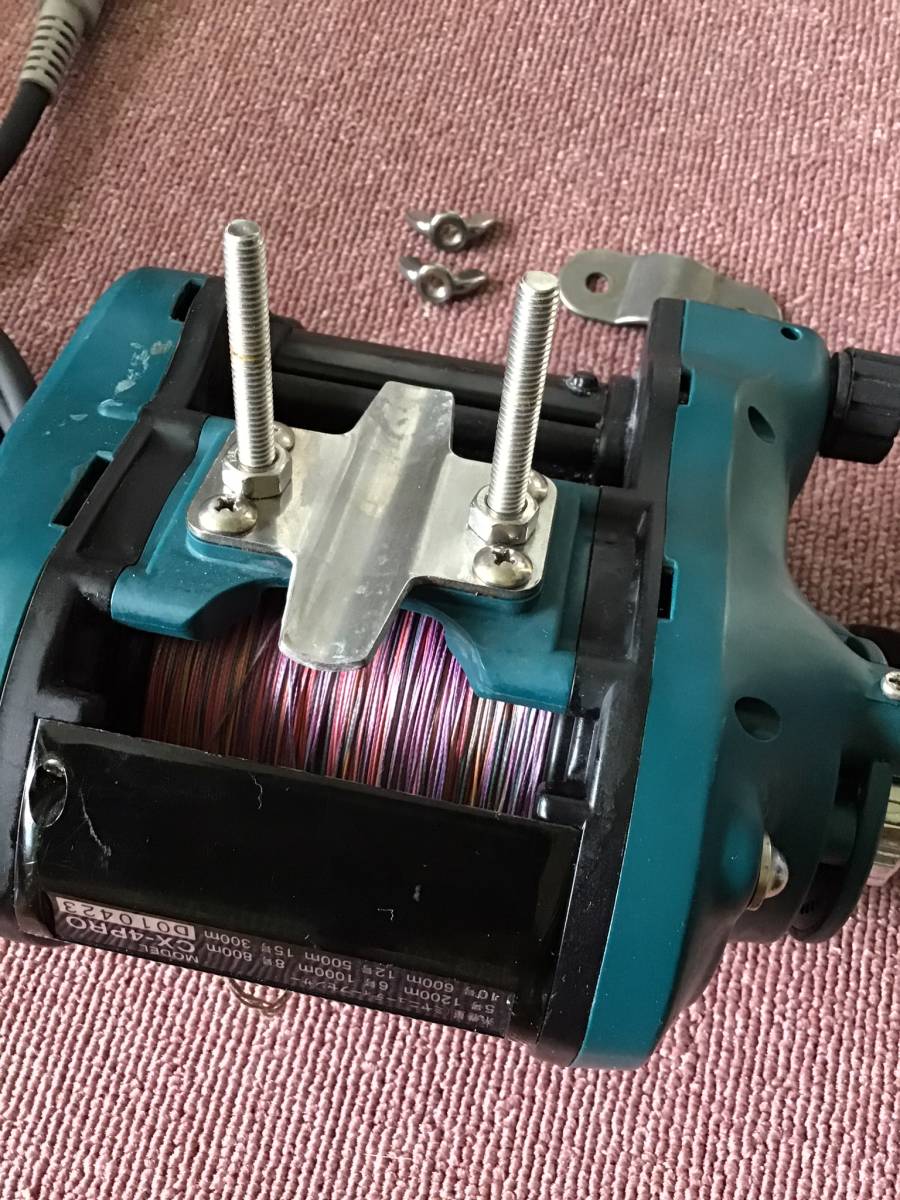 ミヤエポック 電動リール COMMAND コマンド CX-4PRO 12V 中古