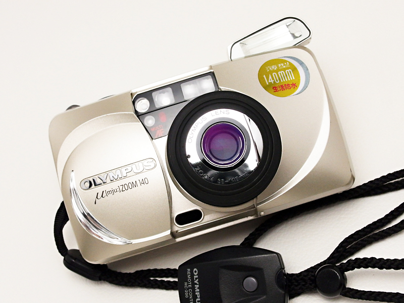 OLYMPUS 0 ZOOM オリンパス DELUXE μ フィルムカメラ mju zoom