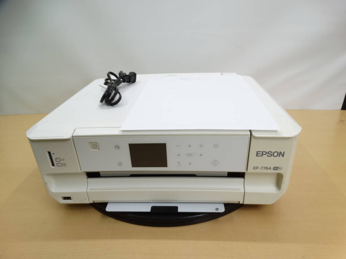 EPSON EP-776A インクジェットプリンター Wi-Fi 通電のみ確認済 Amazon