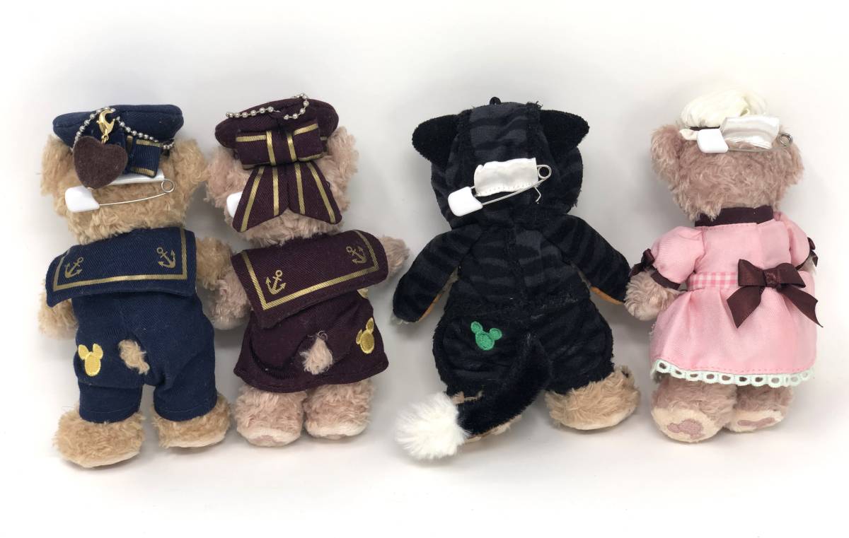 ダッフィー シェリーメイ ぬいぐるみバッジ 4つセット セーラー ペア メイド 黒猫 東京ディズニーシー ディズニー 売買されたオークション情報 Yahooの商品情報をアーカイブ公開 オークファン Aucfan Com
