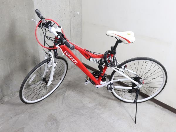 新品，お得 NE050404 Ferrari フェラーリ ロードバイク レッド 28-622 700&times;28C(540mm～)｜売買されたオークション情報、yahooの商品情報をアーカイブ公開 - オークファン 540mm～