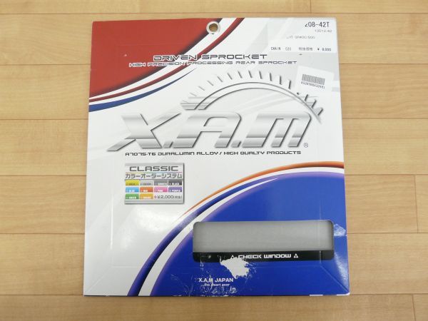 美品 X.A.M Japan 4208-42 ドライブスプロケット 直径約22cm ザム