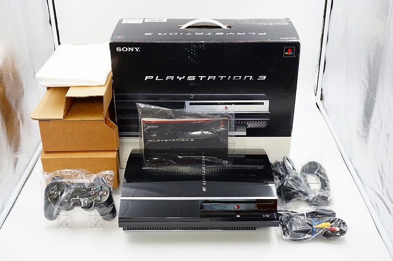 新古品】【almost new】【使用時間127h】PS3 本体 初期型 CECHA00 PS2
