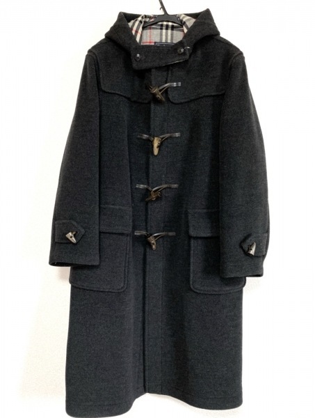 バーバリーズ Burberry's ダッフルコート サイズLY - ダークグレー