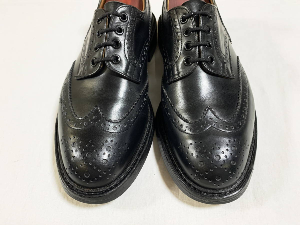 トリッカーズ ウィングチップ メンズ バートン バートン|BOURTON Tricker's カントリーブーツ BOURTON ロング MARRON ACORN M6837 Tricker's&frasl;トリッカーズ 試し履きのみ&frasl;未使用英国製 レザーウィングチップ 別注