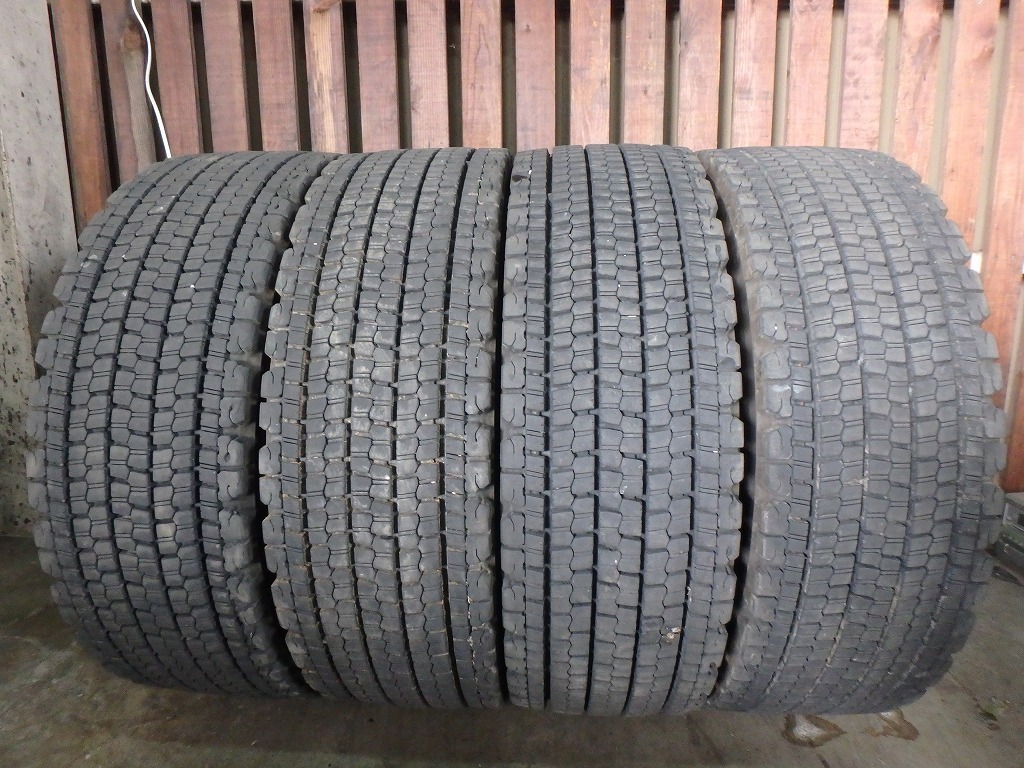 T968【265/70R19.5 140/138】ブリヂストン W900 スタッドレス 4本 2018