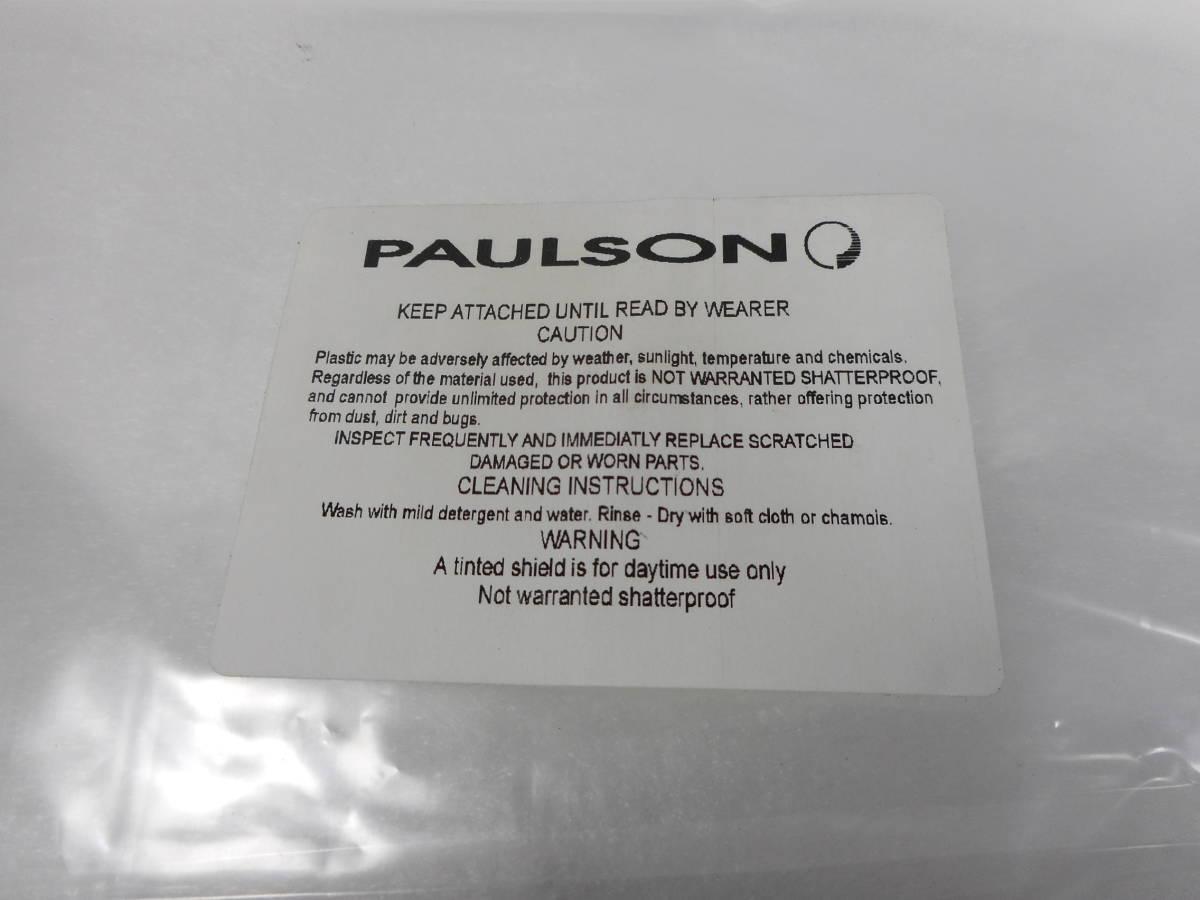 新品！PAULSON コンペシールド クリア ☆ ポールソン GRAN-PRIX