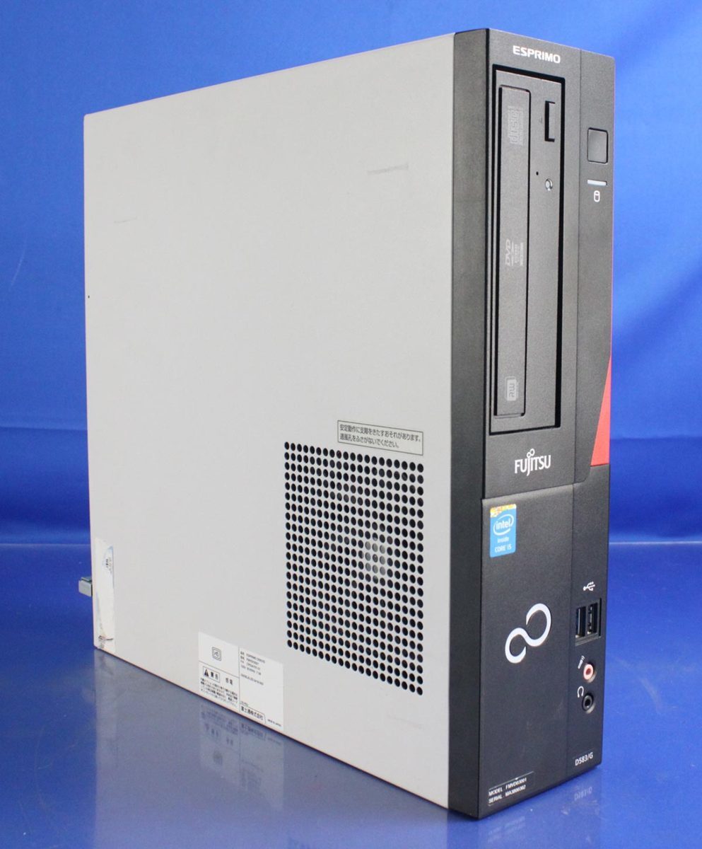 ESPRIMO D583⁄G Core 製品詳細 D583⁄H SSD＋HDD OS有 富士通 ESPRIMO D583/