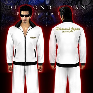 2026，HOT セットアップ ジャージ オラオラ系 メンズ ファッション ヤクザ 長袖 上下 服 刺繍入り 白 ヤンキー オラオラ 悪羅悪羅 DJ-146 無地 M(その他)｜売買されたオークション情報、yahooの商品情報を ジャージ