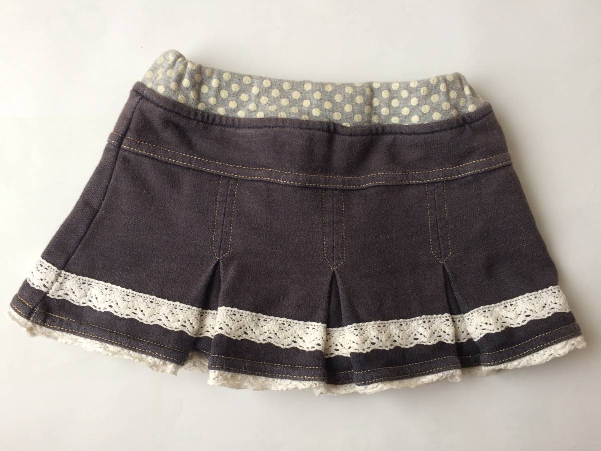 3can4on サンカンシオン ワールド 90cm 95cm 100cm スカート インナー付き パンツ付き 秋冬 紺 ネイビー 女の子 子供服 100 95 104cm 売買されたオークション情報 Yahooの商品情報をアーカイブ公開 オークファン Aucfan Com