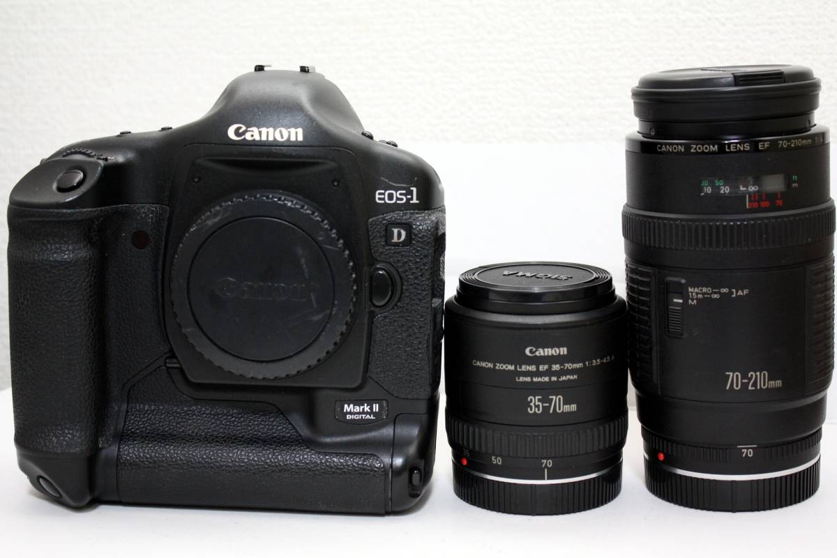 【赤字超特価，安い】 Canon EOS 1D markⅡボディ＋レンズ キャノン フラッグシップ APS-H(キヤノン)｜売買されたオークション情報、yahooの商品情報をアーカイブ公開 - オークファン キヤノン