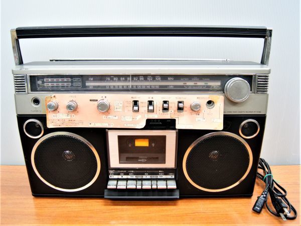 K459 東芝 ステレオラジオカセットレコーダー RT-8880S 東芝 TOSHIBA ステレオラジオカセットレコーダー - RT-8880S 希少