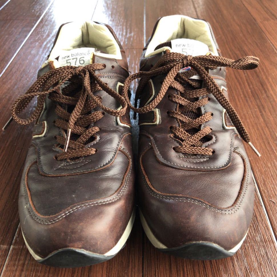 NEW BALANCE ニューバランス M576CBB ダークブラウン 27.5cm UK製(27.5 