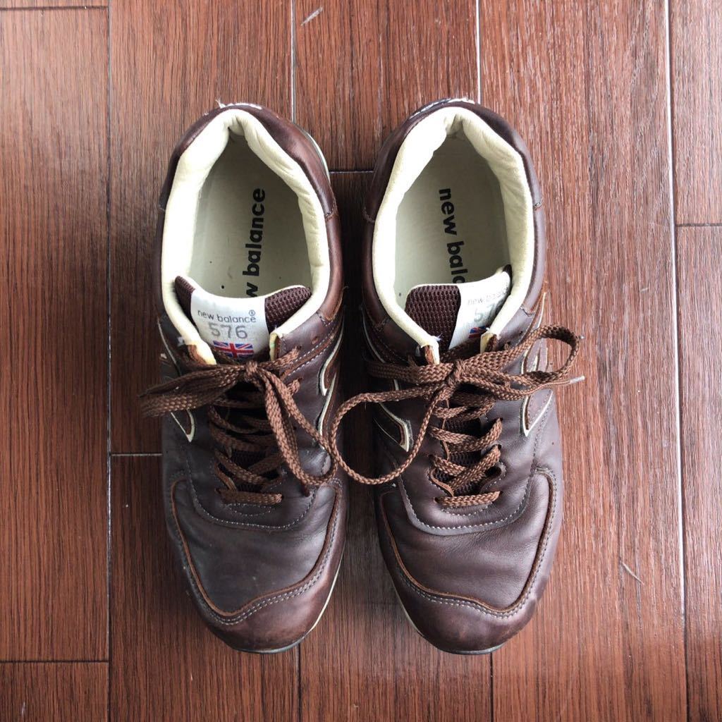 NEW BALANCE ニューバランス M576CBB ダークブラウン 27.5cm UK製(27.5 