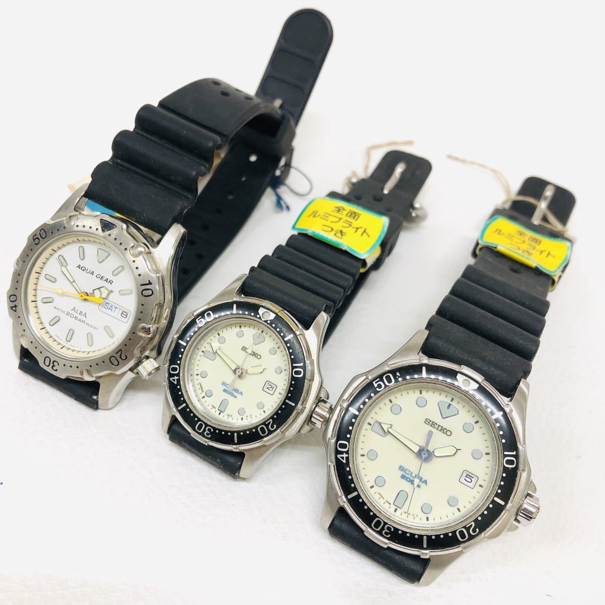 7N35-600A クォーツ SEIKO SCUBA 200m セイコー スキューバ 腕時計 