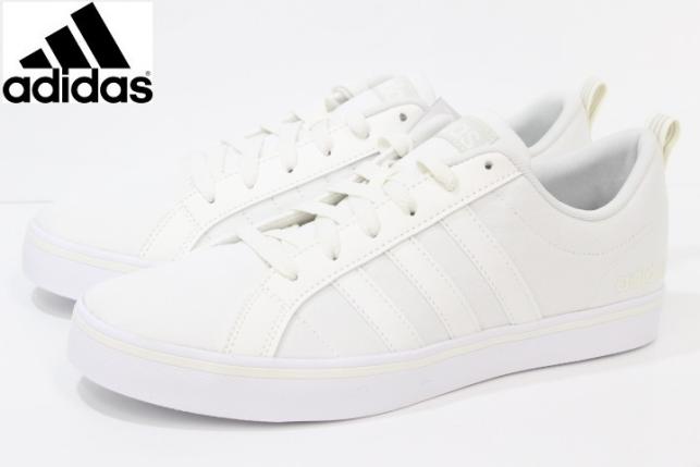 アディダス メンズ スニーカー キャンバスシューズ adidas ADIPACE VS EH0028 WHITE 25cm