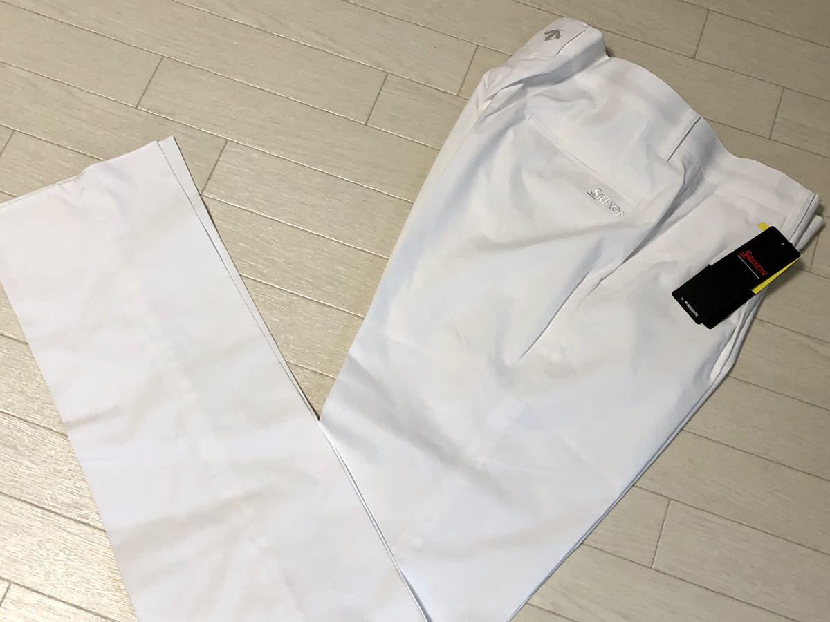 SRIXON by DESCENTE スリクソン メンズ 中古 スリクソンbyデサント 半袖シャツ L Srixon - 半袖ポロシャツ ダンロップ 女子オープンゴルフ フロントのグラフィックデザインが目を惹く、秋冬に重宝する撥水 SRIXON-「松山プロ共同開発」トラックジャケット