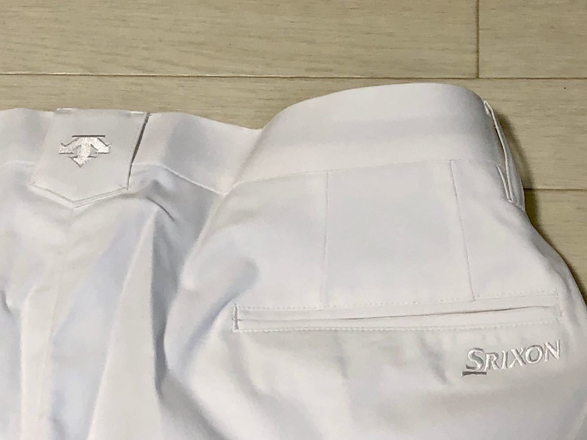SRIXON by DESCENTE スリクソン メンズ 中古 スリクソンbyデサント 半袖シャツ L Srixon - 半袖ポロシャツ ダンロップ 女子オープンゴルフ フロントのグラフィックデザインが目を惹く、秋冬に重宝する撥水 SRIXON-「松山プロ共同開発」トラックジャケット