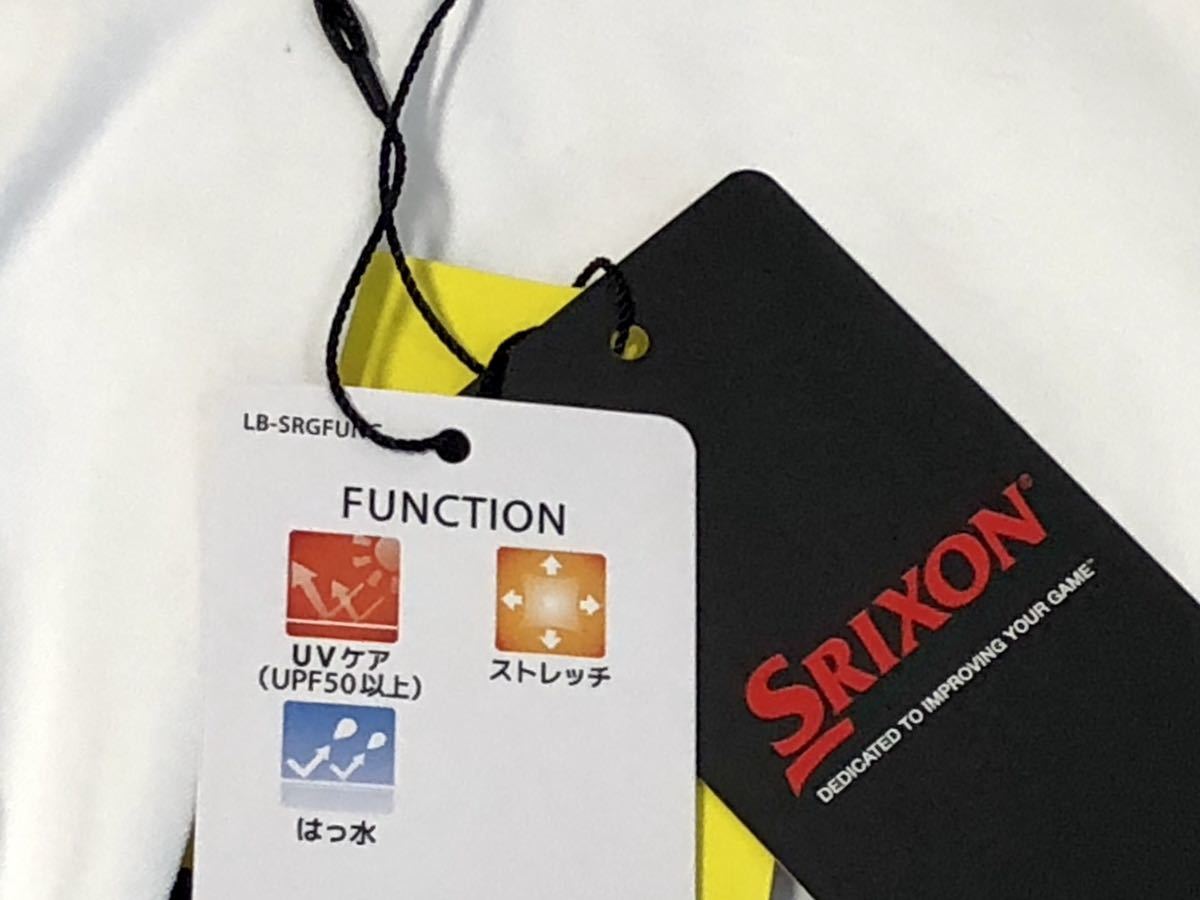 SRIXON by DESCENTE スリクソン メンズ 中古 スリクソンbyデサント 半袖シャツ L Srixon - 半袖ポロシャツ ダンロップ 女子オープンゴルフ フロントのグラフィックデザインが目を惹く、秋冬に重宝する撥水 SRIXON-「松山プロ共同開発」トラックジャケット