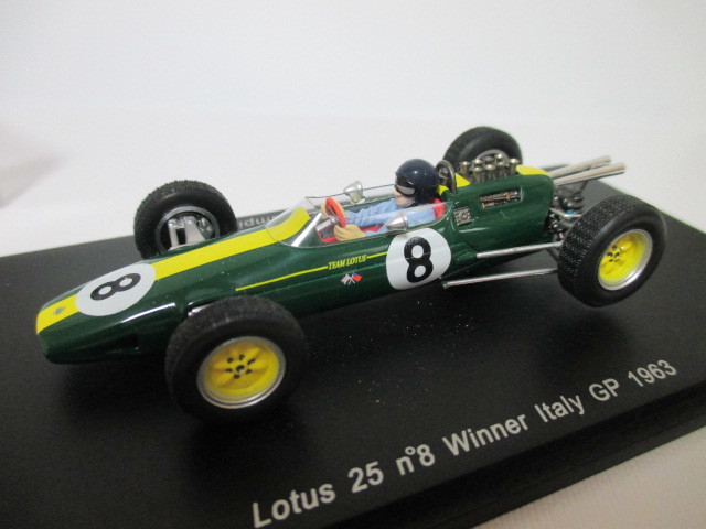ロータス25 ジムクラーク 1963年イタリアGPウイナー 1/43