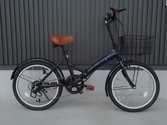 人気，爆買い ①スタ P-008 ２０インチ 折り畳み 自転車 シマノ６段 カゴ付き ロイヤルブルー 展示車 試乗車 A-52(20インチ～)｜売買されたオークション情報、yahooの商品情報をアーカイブ公開 - オークファン 20インチ～