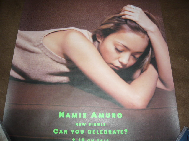 非売品☆当時物☆告知B2ポスター☆安室奈美恵/CAN YOU CELEBRATE