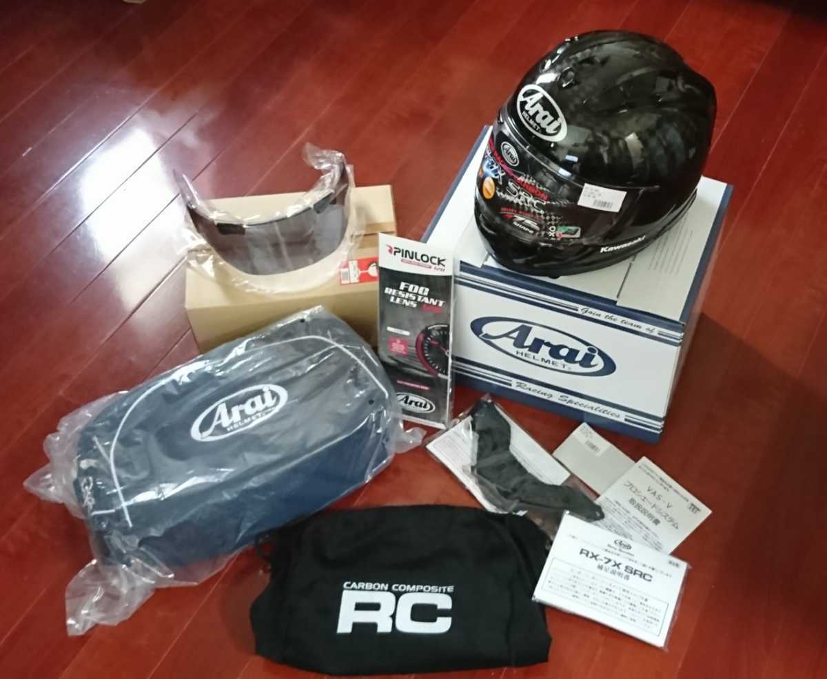 Arai RX-7X SRC カーボン d*9様 - Lサイズ59.60 CM アラ メルカリ アライ