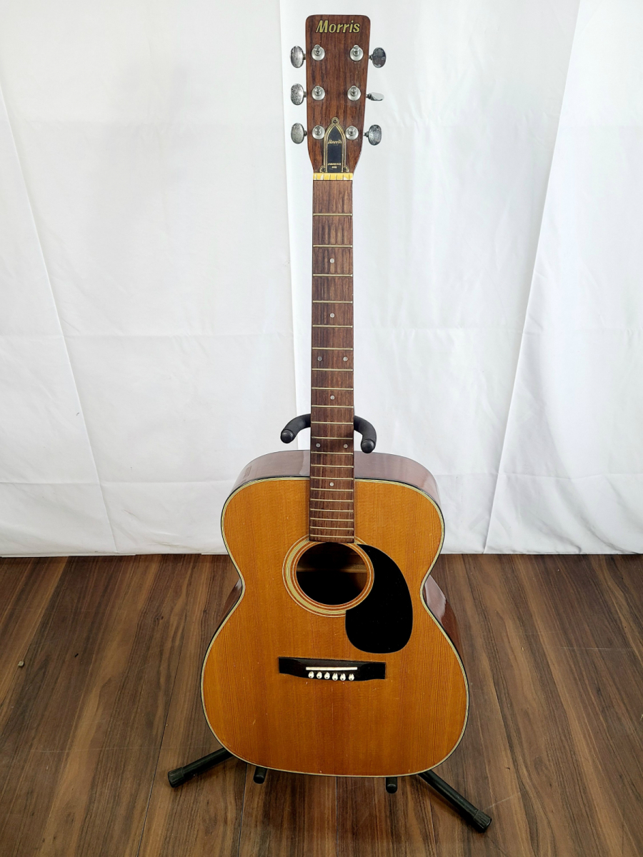 B061Y011○Morris B-60 12弦 アコースティックギター ハードケース付き