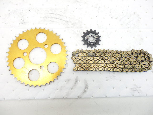  HONDA NSR50 / AC10-190 415サイズチェーン スプロケット SET NSF100等にも(スプロケット)｜売買されたオークション情報、yahooの商品情報をアーカイブ公開 - オークファン スプロケット